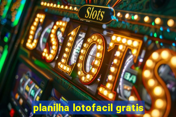 planilha lotofacil gratis